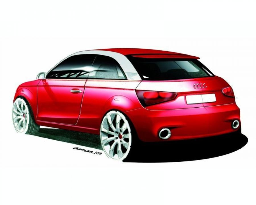 Эскиз Audi Metroproject Quattro Concept 2007 года  (фото 38 из 42)